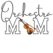 Epic Ladies Orchestra MOM Viola Violin Music V-Neck Graphic T-Shirts