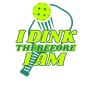 Epic Adult/Youth I Dink Therefore I Am Pickleball Cotton Graphic T-Shirts