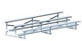 3 Row 15 FT Bleacher Standard Single Foot Plank - Aluminum/Steel Under Structure BLCH-3