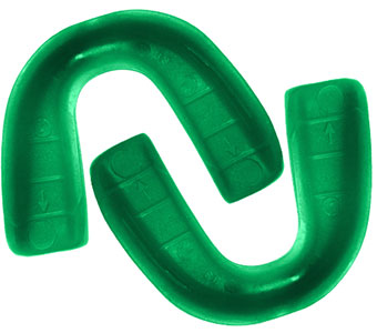 SafeTGard Adult Form-Fit No Strap Mouthguard (2 Pack) (Clear,Red,Kelly,Forest)