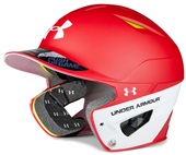 Under Armour Converge Adult Youth Matte Two Tone Baseball Helmet