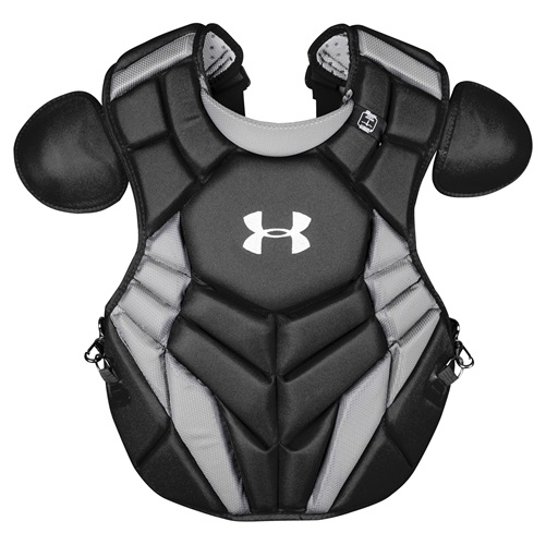 Under Armour UA Pro 4 Series JR 13.5" Catcher's Chest Protector Baseball Certified NOCSAE