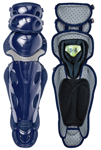 Under Armour UA SR Pro 4 Intermediate 14.5" Baseball Catcher's Leg Guards