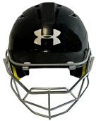 Under Armour Converge Adult Youth Baseball Helmet With Cage Attached