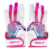 RIP-IT Girls Play Ball Starlight Softball Batting Glove