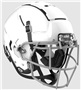 Schutt Youth F7 LX1 Football Helmet w/Faceguard