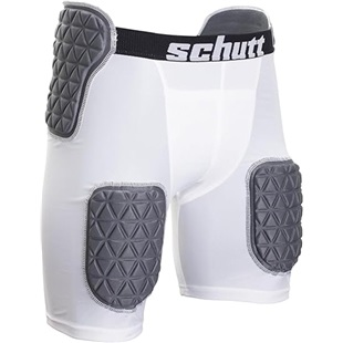 Sports Unlimited Adult 7-Pad Integrated Football Girdle – Built-in Hard Thigh Pads (New With Tags)