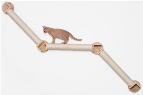 Go Pet Club Katzenbaum F701, 88,9 Cm Hoch, Beige/braun, Mit Sisal-Kratzbrett Und Sitzfläche