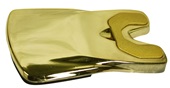 Under Armour Universal Jaw Guard Baseball Metalic Gold