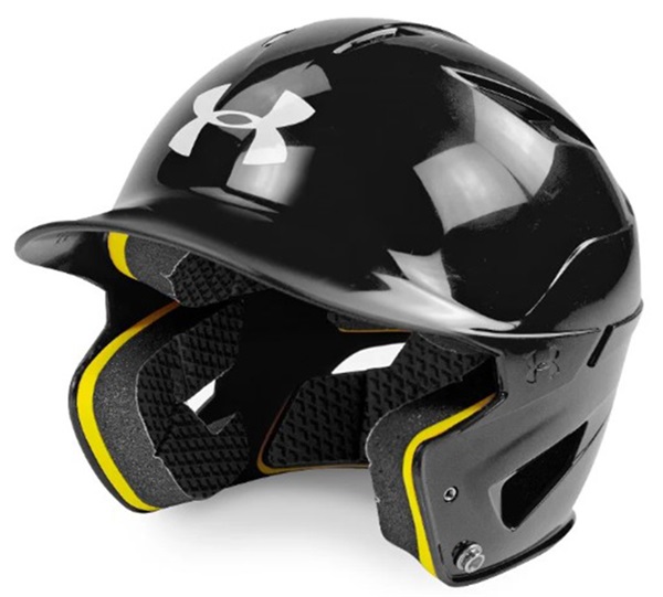 Under Armour Youth Solid Converge Gloss Batting Helmet