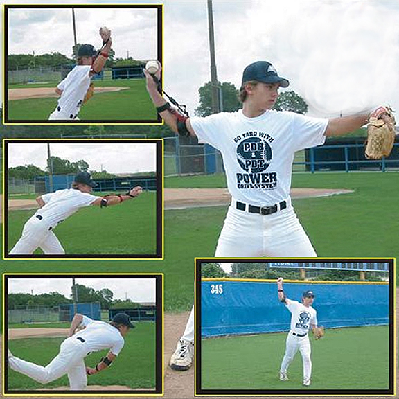 E23852 Baseball PitchNThrow Brace Training Aid