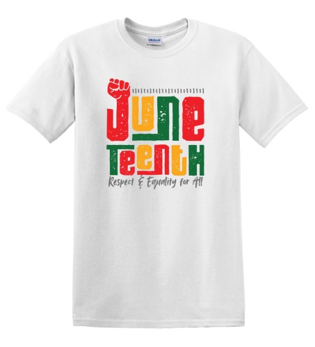 Epic Adult/Youth Juneteenth Respect and Equality for All Cotton Graphic T-Shirts. Free shipping.  Some exclusions apply.
