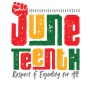 Epic Juneteenth Respect and Equality for All Long Sleeve Cotton Graphic T-Shirts