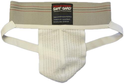SafeTGard Adult/Youth Athletic Supporter With Pouch (2-Pack)