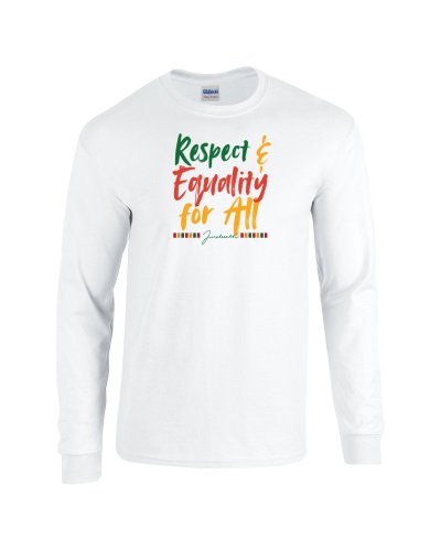 Epic Respect Equality for All Juneteenth Long Sleeve Cotton Graphic T-Shirts. Free shipping.  Some exclusions apply.