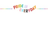 Epic Ladies Pride is Everyday Ally Rainbow LGBTQIA V-Neck Graphic T-Shirts