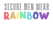 Epic Ladies Pride Secure Men Wear Rainbow LGBTQIA V-Neck Graphic T-Shirts