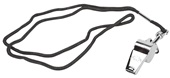 Top Quality Chrome-Plated Brass Whistle and Lanyard
