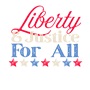 Epic Adult/Youth Liberty & Justice For All 4th of July Cotton Graphic T-Shirts
