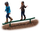 UltraPlay Zig Zag Balance Beam Children Activities