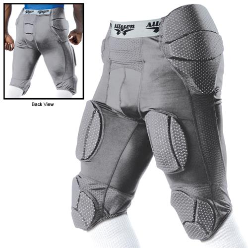 Alleson 7-Pad Integrated Adult Football System Girdles - Closeout