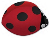 NatureROCKS Lady Bug Nature Themed Steppers Parks Playground Structure