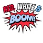 Epic Red White & Boom USA Funny 4th July Long Sleeve Cotton Graphic T-Shirts
