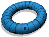 SnugPlay The Loop Ring Kit Children Play Balancing Explore