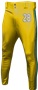 Sublimated Tapered Baseball Pant - Triple Stripe Poly Twill