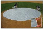 Jaypro 30 FT Baseball Tarp Round Weighted Mound Cover