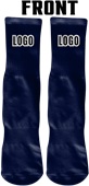 Custom Sublimated "Striker" 6" Crew Knit Socks for Sports Teams