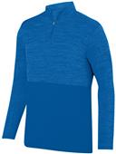 Adult Shadow Tonal Heather 1/4 Zip Pullover (A2XL - Royal)