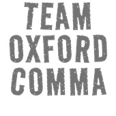 Epic Adult/Youth Team Oxford Comma English Grammar Cotton Graphic T-Shirts