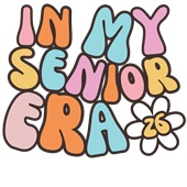 Epic Adult/Youth In My Senior Era 2026 Cute Preppy School Cotton Graphic T-Shirts