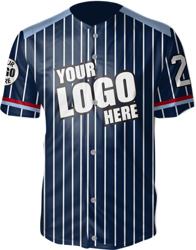 Ace Full Button Pro-Style Warp Knit Baseball Jersey - Adult Youth