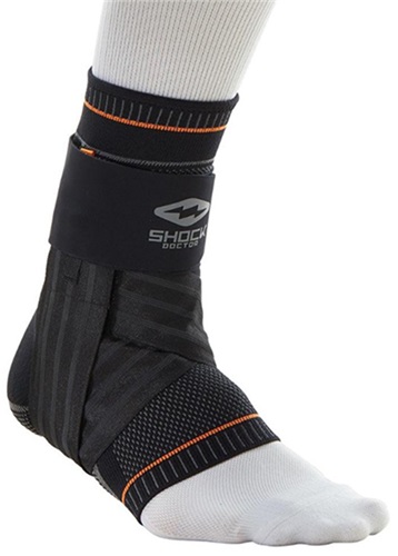 Shock Doctor Ultra Knit Ankle Brace with Figure 6 Strap & Stays EACH