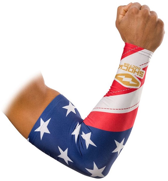 Shock Doctor Showtime Youth Football Compression Arm Sleeve EA