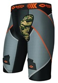 Shock Doctor Adult X-FIT Cross Compression Hockey Short W/AirCore Hard Cup