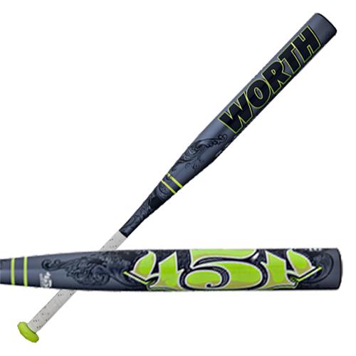 Worth 454 Fastpitch 10 Softball Bats FP454 Baseball Equipment & Gear