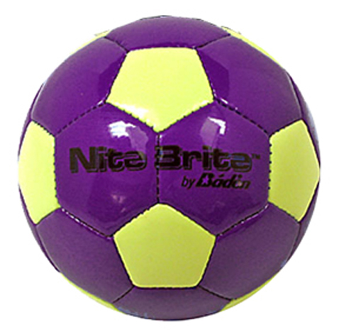 Glow in Dark Nite Brite Soccer MINI Soccer Balls