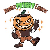 Epic Adult/Youth Friday Fright Lights Football Halloween Cotton Graphic T-Shirts