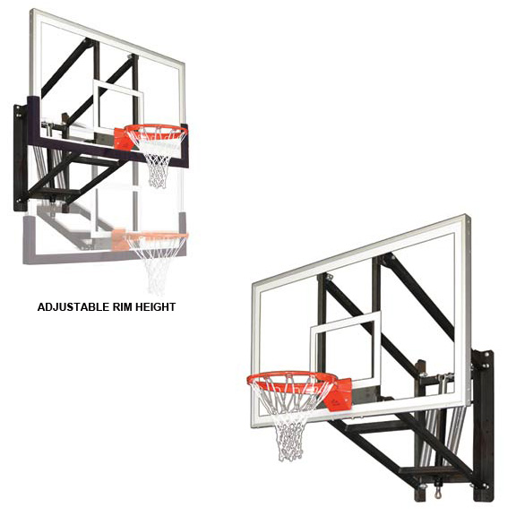 E24197 WallMonster Arena Wall Mount Basketball Goal