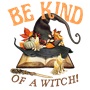 Epic Adult/Youth Be Kind Of A Witch Halloween Fall Hat Cotton Graphic T-Shirts