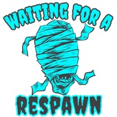 Epic Ladies Waiting For A Respawn Rez Mummy Monsters V-Neck Graphic T-Shirts