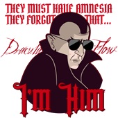 Epic Ladies Dracula Flow They Forgot I'm Him V-Neck Graphic T-Shirts