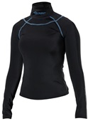 Shock Doctor Women's Ultra Compression Hockey Long Sleeve Shirt w/Integrated Neck Guard