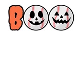 Epic Adult/Youth Boo Baseball Pumpkins Jack O' Lanterns Cotton Graphic T-Shirts