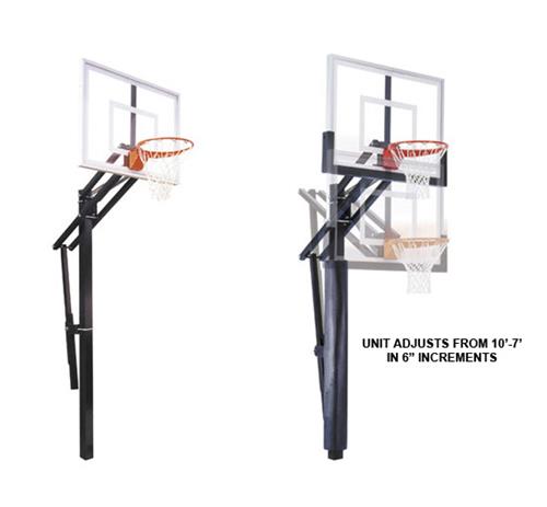 First Team Slam II Adjustable Basketball System