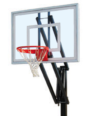 First Team Vector II Adjustable Basketball System
