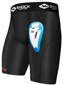 Shock Doctor Core Compression Short with Bio-Flex Cup Adult Youth